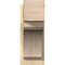 Ekena Millwork Legacy Block Rough Sawn Outlooker, Douglas Fir, 8"W x 20"D x 20"H OUT08X20X20LEC05RDF - alternate 4